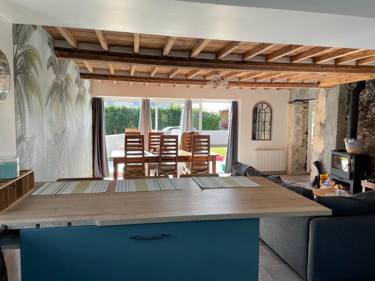 Charmante Maison A Deux Pas De La Mer Gouville-sur-Mer Exterior foto